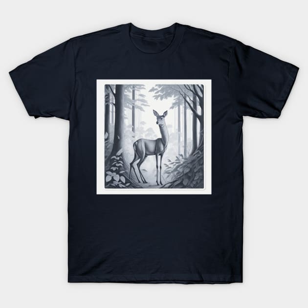 Deer T-Shirt by SARKAR3.0